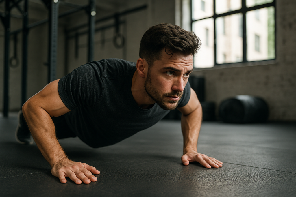 como hacer flexiones