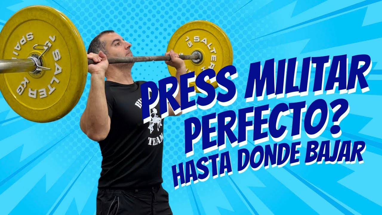 C mo Hacer Press Militar SIN Lesiones T cnica Correcta Con Barra Y 
