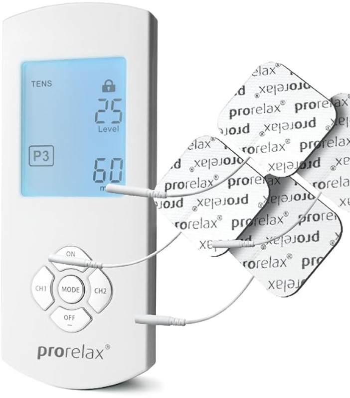 Prorelax TENS/EMS Simplicidad  compacto Electroestimulador muscular